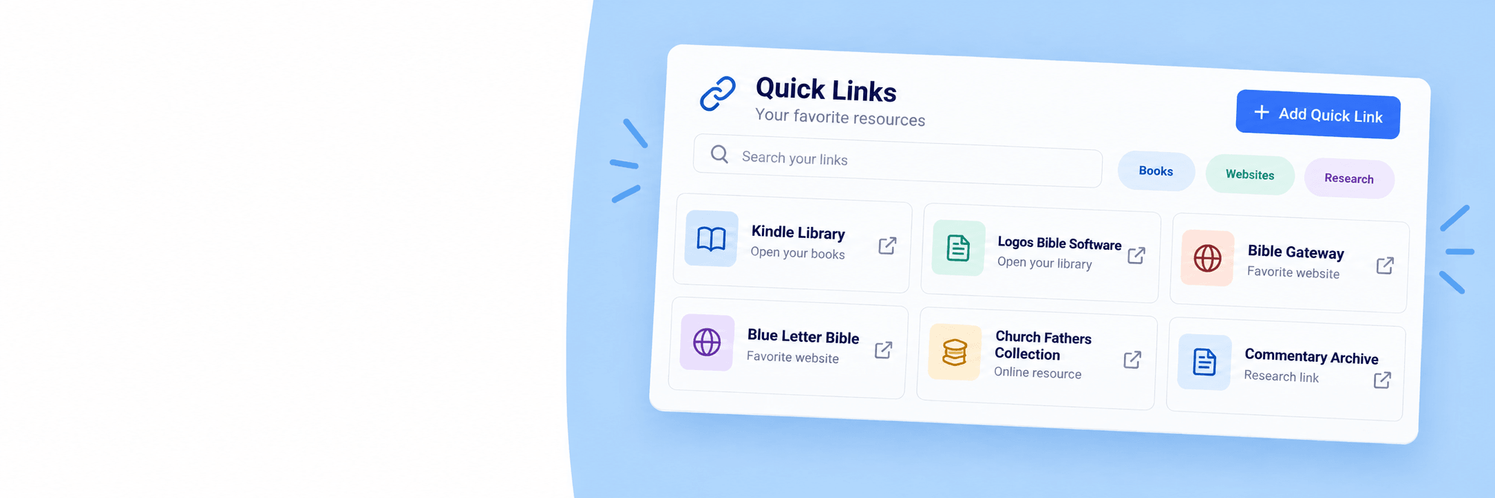 Quick links